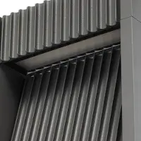 LUCANDE Buitenverlichting , Tavion, Zwart, Terras, Aluminium, Modern