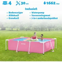 Intex Rechthoekig zwembad - 220x150x60 cm - 7-delig - SCB97