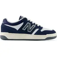 New Balance 480 suède sneakers donkerblauw/wit Meerkleurig - maat 37