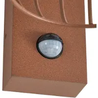 LUCANDE Buitenverlichting , Chandan, dimbare, Roestbruin, Balkon, Aluminium, Modern