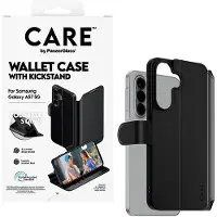 CARE by PanzerGlass Feature Wallet Case w. Kickstand voor de Samsung Galaxy A57 (5G) - Zwart