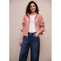 Street One Studio Street One Dames Denim jack in een roze wassing - Pink - 36