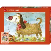 Heye Puzzle 803066 - Puzzel 1000 stukjes - At the Dog - Meerkleurig