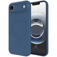Just in Case hoesje geschikt voor iPhone Air Hoesje geschikt voor MagSafe - Color Backcover - Blauw
