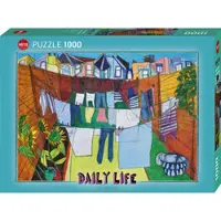 Heye Puzzle In the Courtyard - legpuzzel 1000 stukjes - Daily Life