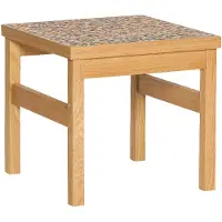 Hubsch - Confetti Side Table - Multicolour - 40x40xh38cm