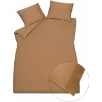 Vandyck Dekbedovertrek Pure 07 Toffee Linnen-240 x 200 / 220 cm | Lits-Jumeaux