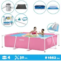 Intex Rechthoekig zwembad - 220x150x60 cm - 7-delig - SCB97