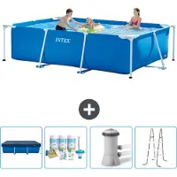 Intex Rechthoekig framezwembad - 300x200x75 cm - 5-delig - SCB6