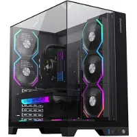 GameMax Infinity Pro BK Midi Tower Zwart