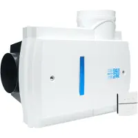 Orcon Compact-10RH - 355m3/h - randaarde - met ingebouwde vochtsensor en afstandsbediening 15RF