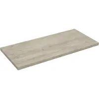Boss & Wessing Topblad bws lyanna 100x46 cm grijs eiken