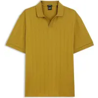 HUGO BOSS BOSS Black gestreept poloshirt geel