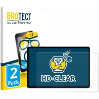 BROTECT - Screenprotector voor Teclast P50T - Folie Beschermfolie transparant 2 Stuks
