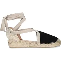 Fred de la bretoniere Dames Espadrilles Romi Luz - Zwart - Maat 36