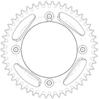 Rk A3245-51ha7 Achtertandwiel