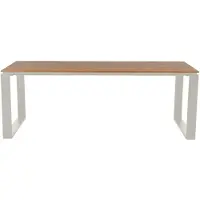 Ebuy24 Martinus tuintafel 210x100 cm teakdecor.