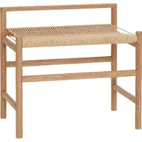 Hubsch - Heritage Bench Small - Natural - 60x40xh55cm