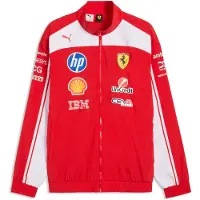 Puma Sportjas gemengde kleuren / rood / wit