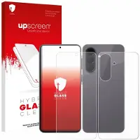 Upscreen - Screenprotector voor Samsung Galaxy A57 5G (Voor+Achter) - Folie Beschermfolie Beschermglas transparant