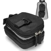 COM-FOUR® Zadelzak voor fiets - Fietszadelzak met rugzakfunctie - 2-in-1 fietszak, geschikt voor mountainbike, racefiets en stadsfiets