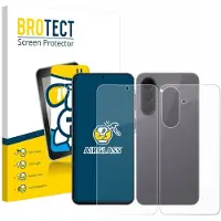BROTECT Screenprotector voor Samsung Galaxy A57 5G (Voor+Achter) Beschermglas transparant
