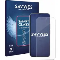 Savvies 3 Stuks Screenprotector - geschikt voor Huawei Nova 15 - beschermfolie glas transparant