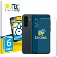 BROTECT - Screenprotector voor Samsung Galaxy A37 5G (Voor+Camera) - Folie Beschermfolie transparant 6 Stuks
