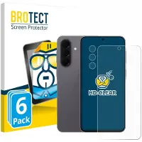 BROTECT - Screenprotector voor Samsung Galaxy A57 5G (Voor+Camera) - Folie Beschermfolie transparant 6 Stuks