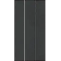 vidaXL Vijvergrondzeil Zwart 640 x 321 x 0,1 cm Niet-geweven stof