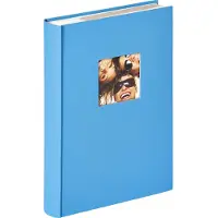 Walther design ME-111-U Fun - Memo insteekalbum - 300 foto's 10 x 15 cm - Oceaanblauw