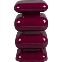 Dutchbone Bijzettafel Stubby Stool Red