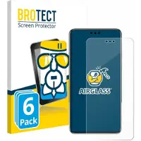 BROTECT Screenprotector 6 Stuks voor Huawei Mate 60 Pro Plus Beschermglas transparant