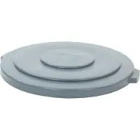 Rubbermaid Deksel met kliksluiting voor model FG265500, kleur grijs