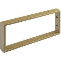 Sapho Steunbeugel 35x15x4cm, gelakt staal, mat goud