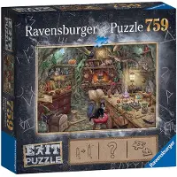 Ravensburger puzzel EXIT Hexenküche 759 stukjes escape room spel.