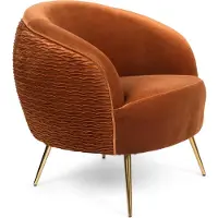 Bold Monkey So Curvy fauteuil oranje