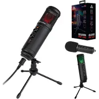 Kruger & Matz KM0765 - Warrior GV-100 Gaming en/of vlogmicrofoon, zwart, Microfoon