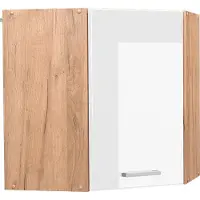 Vicco R-Line Hoek hangkast – 57 cm Wit Hoogglans