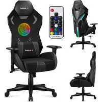 Huzaro Combat 7.6 RGB LED | Gaming stoel, bureaustoel, gamer fauteuil | In hoogte verstelbaar, verstelbare rugleuning, voetsteun