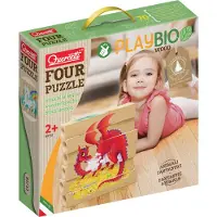 Quercetti Vier Fantastische Dierenpuzzels