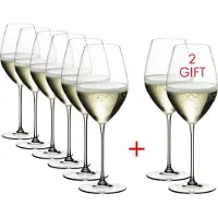 Riedel - Veritas champagneglas, 45 cl, voordeelset - Koop 8, betaal 6