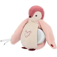 Kaloo Stuffed Penguin Night Light Roze Kinderen