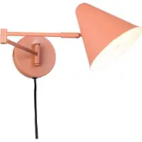 TRIO Wandlamp Cosima, geel / oranje, Woon-/ Eetkamer, metaal, Modern, wandlamp