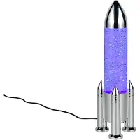 TRIO Tafellamp Apollo raket titanium grijs