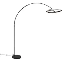 TRIO Vloerlamp Amador zwart