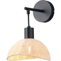TRIO Wandlamp Calvi zwart