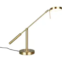 TRIO Bureaulamp Monza messing