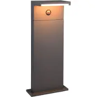 TRIO Moderne tuinlamp Ravi antraciet met sensor 50cm