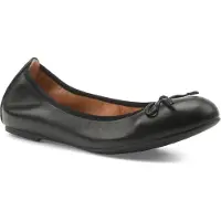 Unisa Dames Ballerina's Acor - Zwart - Maat 38